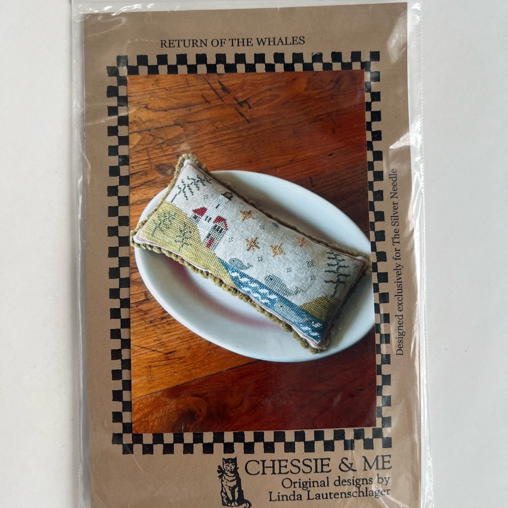 'Return of the Whales' Counted Cross Stitch Kit- Bonus Pins Included